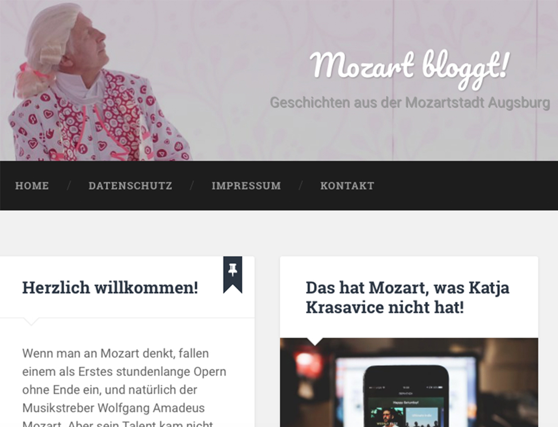 2023: Mozart bloggt!